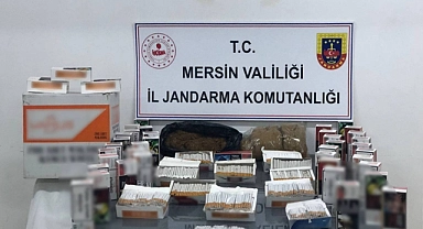 Gümrük kaçağı makaron ve tütün ele geçirildi