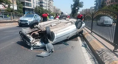 Haliliye merkezde kaza:1 yaralı