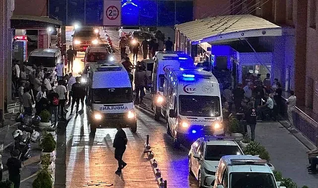 İki aile arasında taşlı, sopalı, bıçaklı kavga: 1'i ağır 41 yaralı