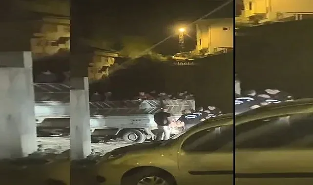 Kamyonet dolusu Afgan uyruklu göçmen yakalandı