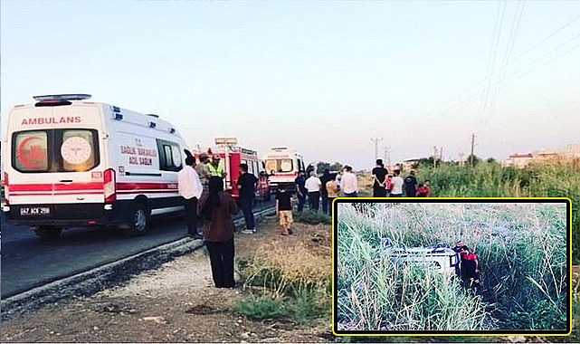 Kontrolden çıkan otomobil takla attı: 5 yaralı