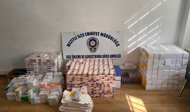 Mersin'de sahte ilaç imal edip satan şüpheliler yakalandı