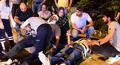 Meteor yağmurunu izlemeye giderken kaza yaptılar: 5 yaralı