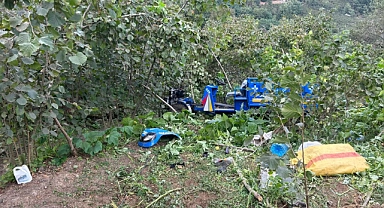 Ordu'da patpat kazası: 1 ölü, 1 ağır yaralı