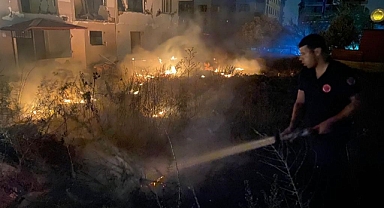 Ot yangını büyümeden söndürüldü