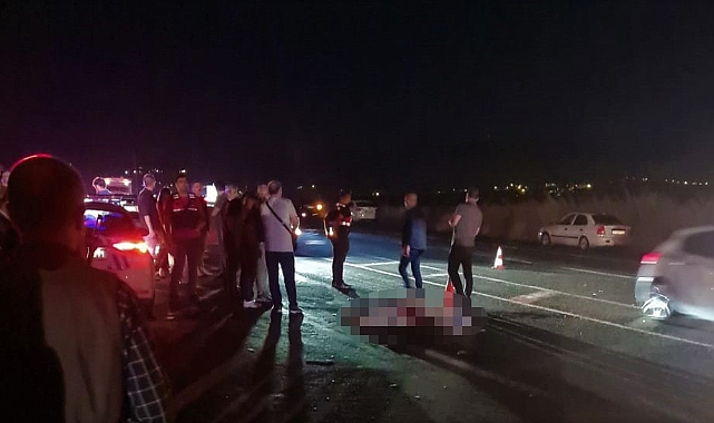 Otomobil ile motosiklet çarpıştı: 1 ölü
