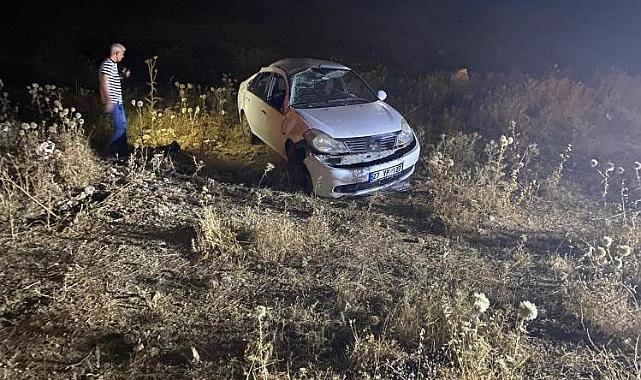 Otomobil takla attı: 1'i bebek 4 yaralı
