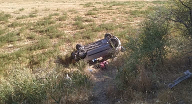 Otomobil takla attı: 1 yaralı