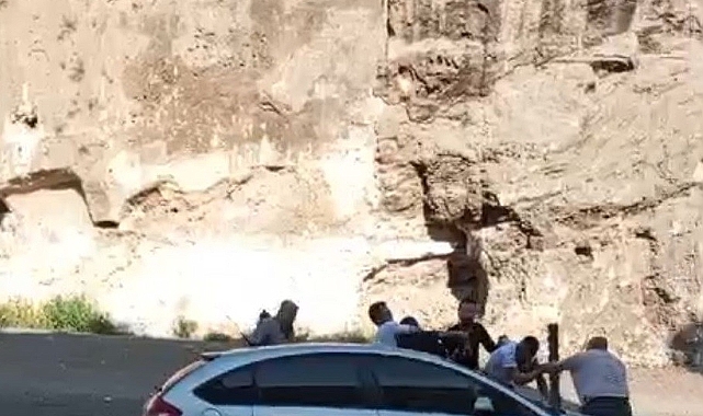 Park kavgasında silahlar böyle konuştu: 3 yaralı