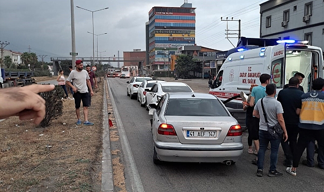Payas’ta zincirleme kaza: 1 yaralı