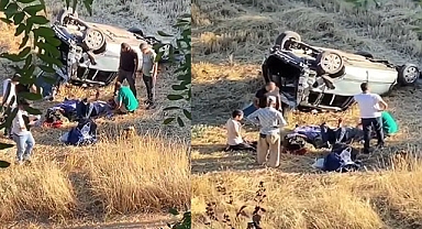 Polis memuru ailesiyle kaza yaptı: Ölü ve yaralılar var