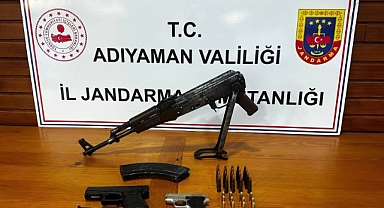Ruhsatsız silah operasyonunda 1 tutuklama