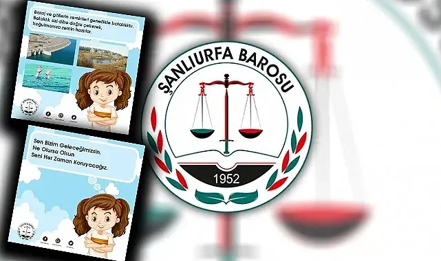 Şanlıurfa Barosu'ndan anlamlı kamu spotu