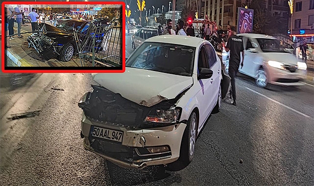 Şanlıurfa'da 3 araç kazaya karıştı! 4 yaralı