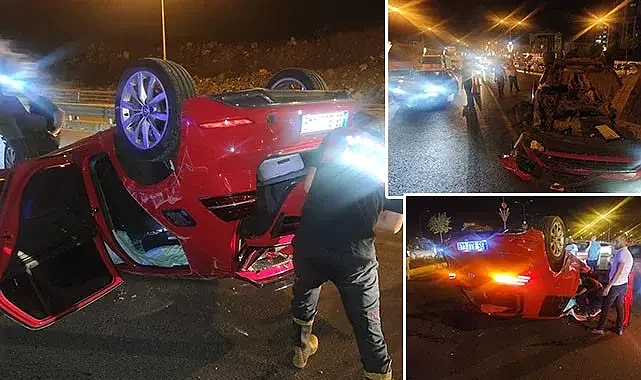 Şanlıurfa'da araç devrildi! 2 yaralı