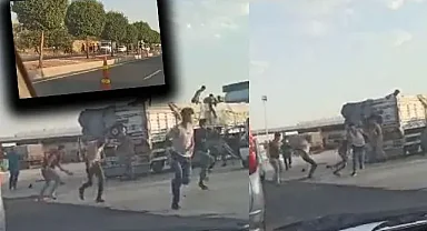 Şanlıurfa'da filmleri aratmayan görüntüler