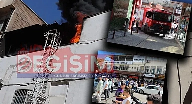 Şanlıurfa'da korkutan yangın