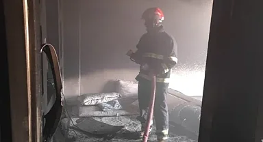 Şanlıurfa'da korkutan yangın