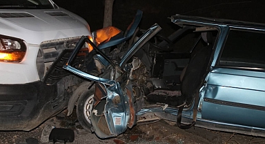 Şanlıurfa'da otomobil ile kamyonet çarpıştı: 2 yaralı
