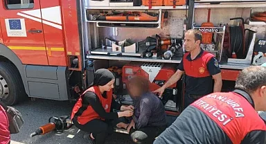 Şanlıurfa'da sulama kanalına düşen kadın kurtarıldı