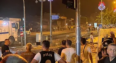 Şanlıurfa'da taciz iddiası yol kapattırdı