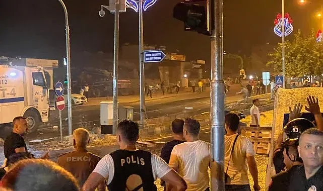 Şanlıurfa'da taciz iddiası yol kapattırdı