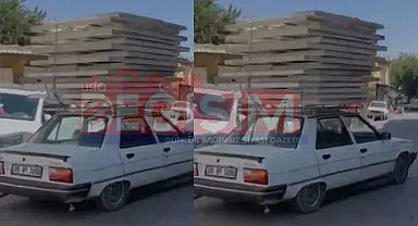 Şanlıurfa'da trafiği tehlikeye soktular!