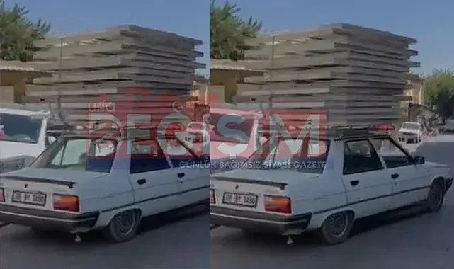 Şanlıurfa'da trafiği tehlikeye soktular!