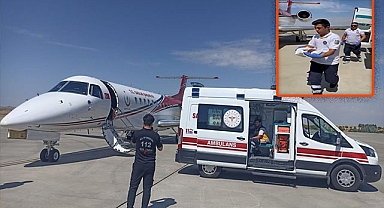 Şanlıurfa’daki hasta bebekler ambulans uçak ile İstanbul’a sevk edildi