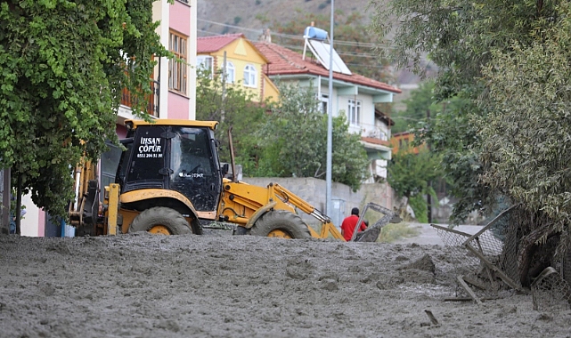 Sel afetinin yaşandığı Üzümlü’de yaralar sarılıyor