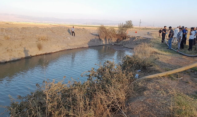 Serinlemek için kanala giren genç boğuldu