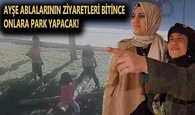 Siverek'te park bulamayan çocuklar bakın ne yaptı