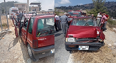 Tarsus'ta trafik kazasında 1 kişi yaralandı