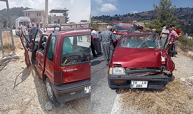 Tarsus'ta trafik kazasında 1 kişi yaralandı