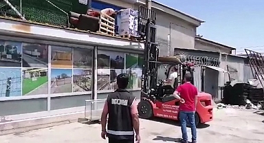 Tel örgü dükkanı sigara imalathanesi çıktı