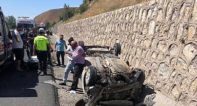 Trafik kazasında adeta can pazarı yaşandı