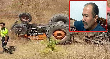 Traktör altında kalan çiftçi hayatını kaybetti