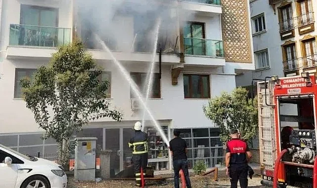 Tüp patlaması! 1 yaralı