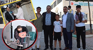 "Üretim yılında" Üreten Başkan!