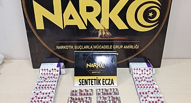 Uyuşturucu operasyonu: 537 sentetik hap ele geçirildi