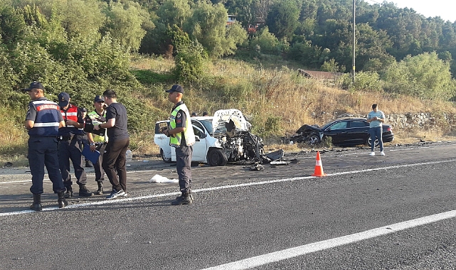 Yalova'da feci kaza: 2 ölü, 5 yaralı