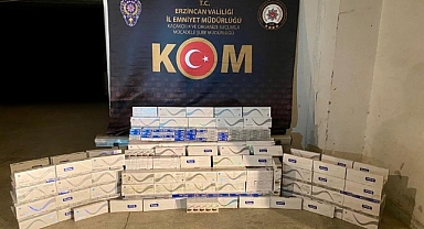 Yolcu otobüsünde 4800 paket kaçak sigara ele geçirildi