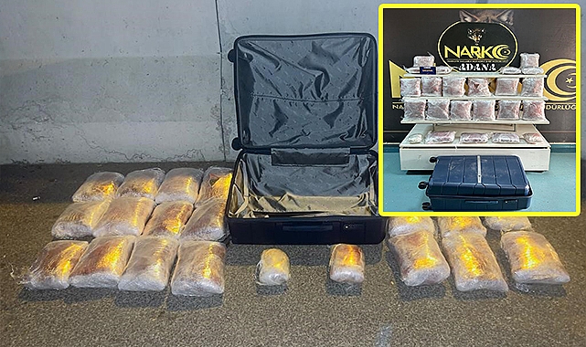 20 kilo esrar ele geçirildi, 2 şüpheli tutuklandı