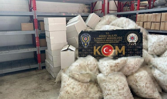 31 milyon kaçak makaron ele geçirildi