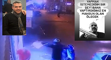 Adana'da çifte silahlı infaz güvenlik kamerasında