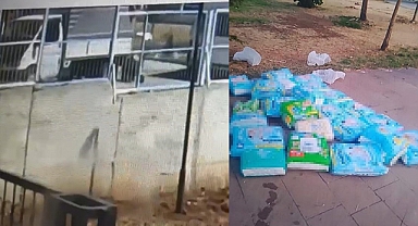 Bebek bezi çalan 5 kişi tutuklandı