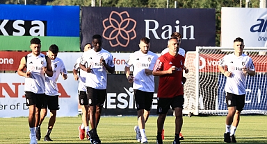Beşiktaş, Trabzonspor maçı hazırlıklarına devam etti