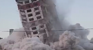 “Bina çöktü iş makinesi altında kaldı" ihbarı polisi alarma geçirdi