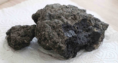 Bulunan göktaşı 4 milyon liradan satışa çıkartıldı