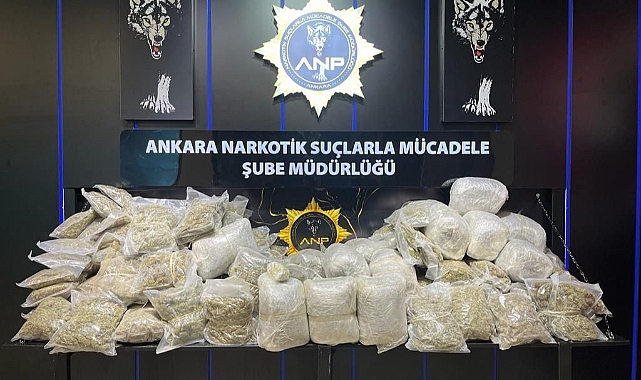 Diyarbakır’dan Ankara’ya uyuşturucu getiren 2 şahıs yakalandı